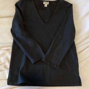 JCREW black blouse XXS
